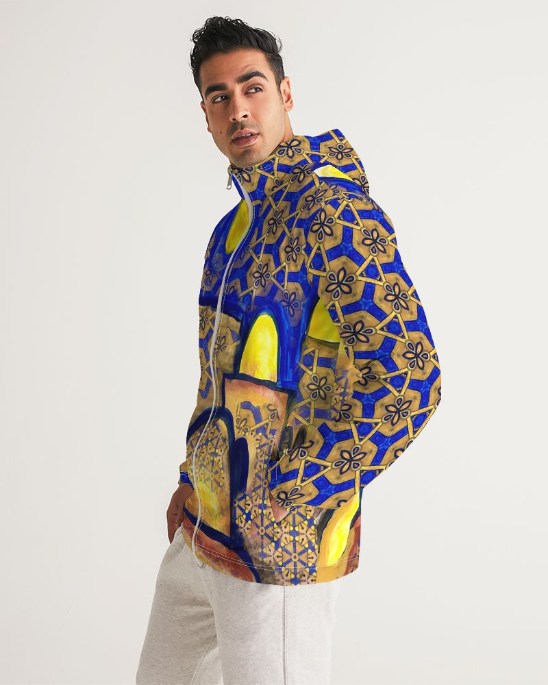 Jerusalem Evening Men's Windbreaker
