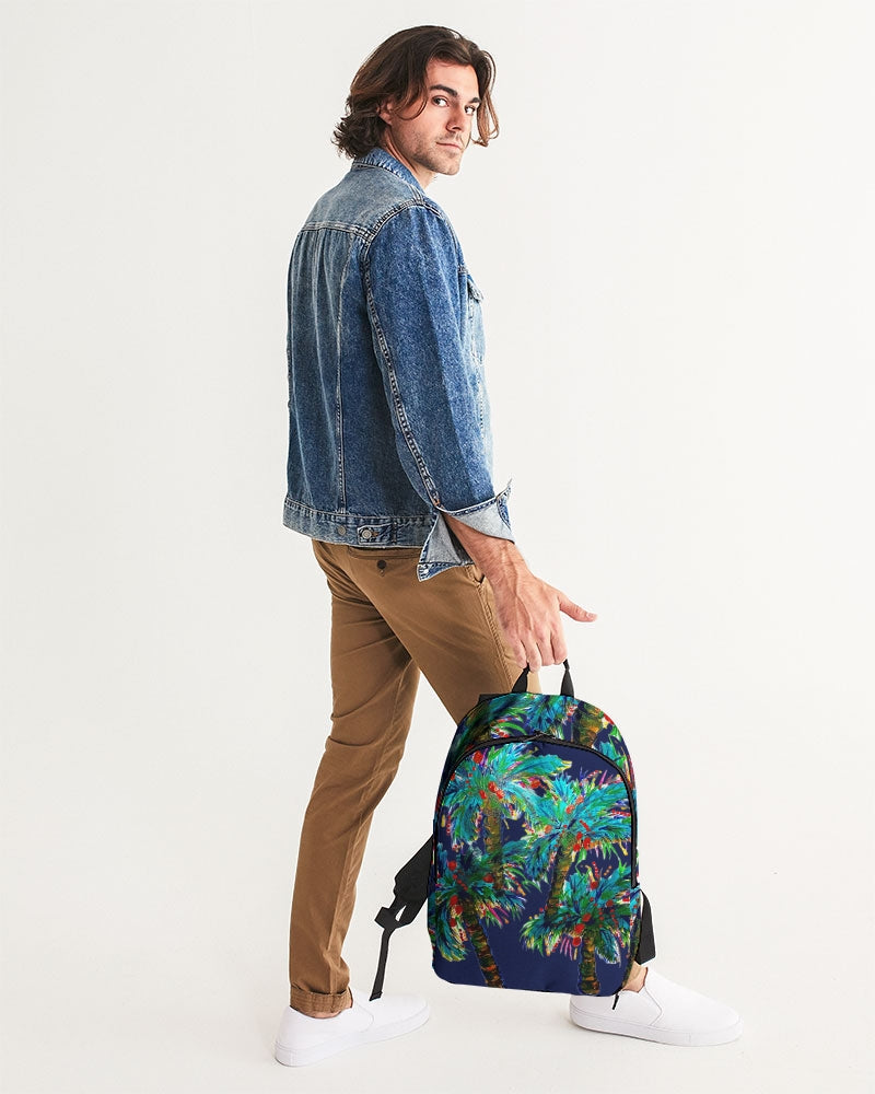 Palm Tree Oasis Large Backpack