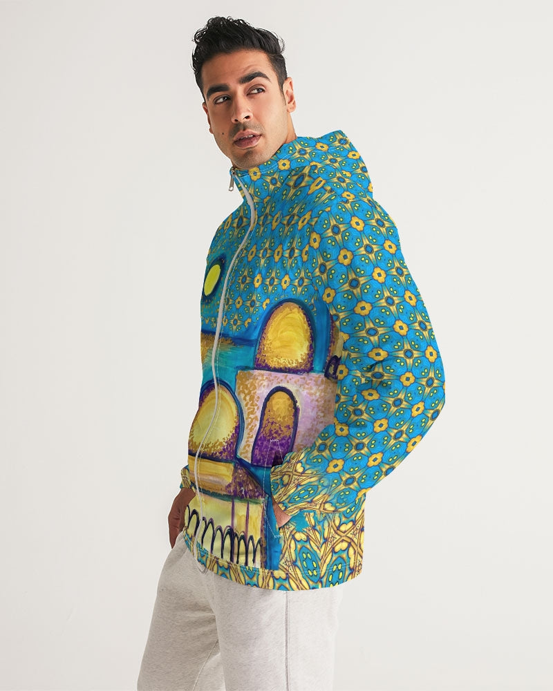 Jerusalem Sunshine Men's Windbreaker