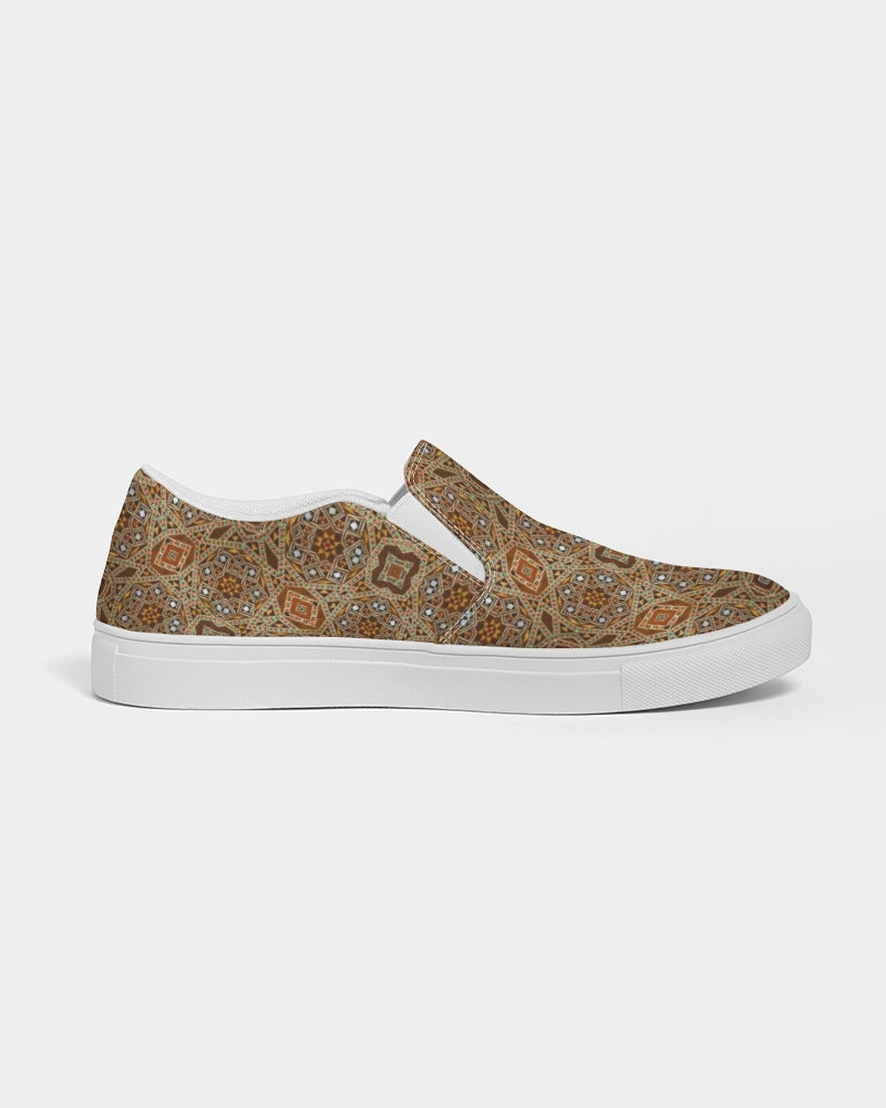 Syrian Mosaic Women's Slip-On Canvas Shoe