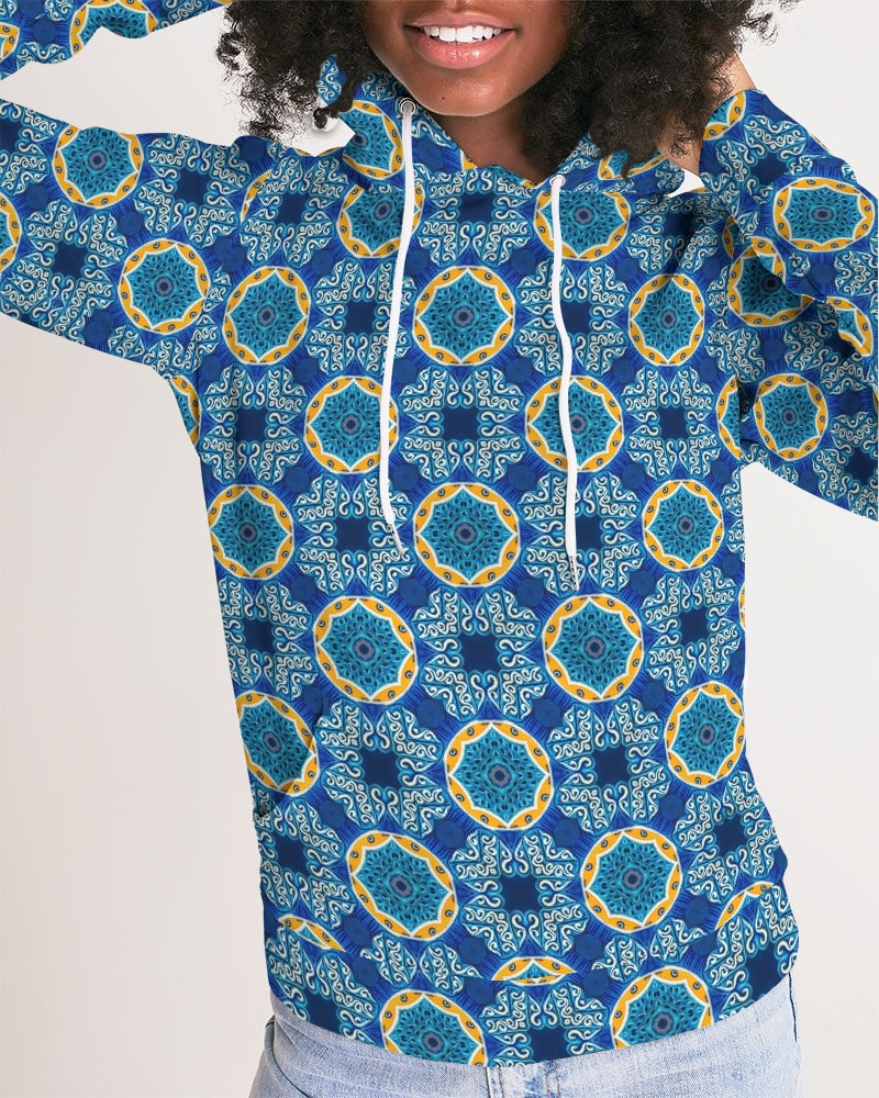 Blue Mosaic Women's Hoodie