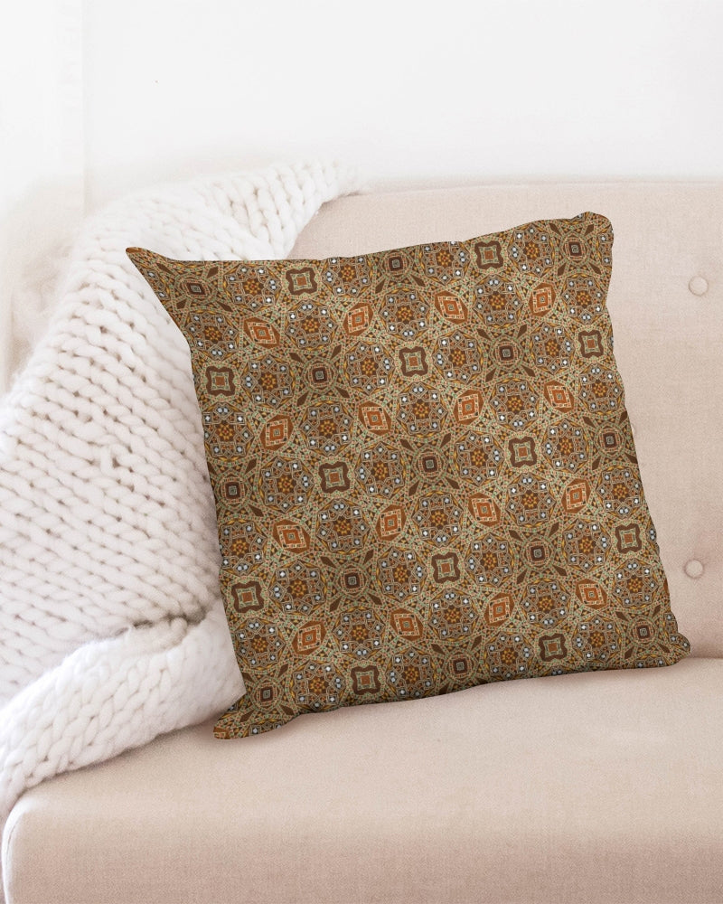 Syrian Mosaic Throw Pillow Case 20"x20"