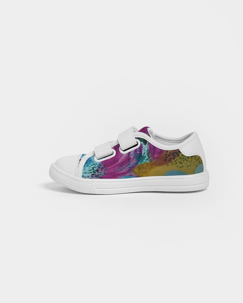Watercolor Wonderland Kids Velcro Sneaker