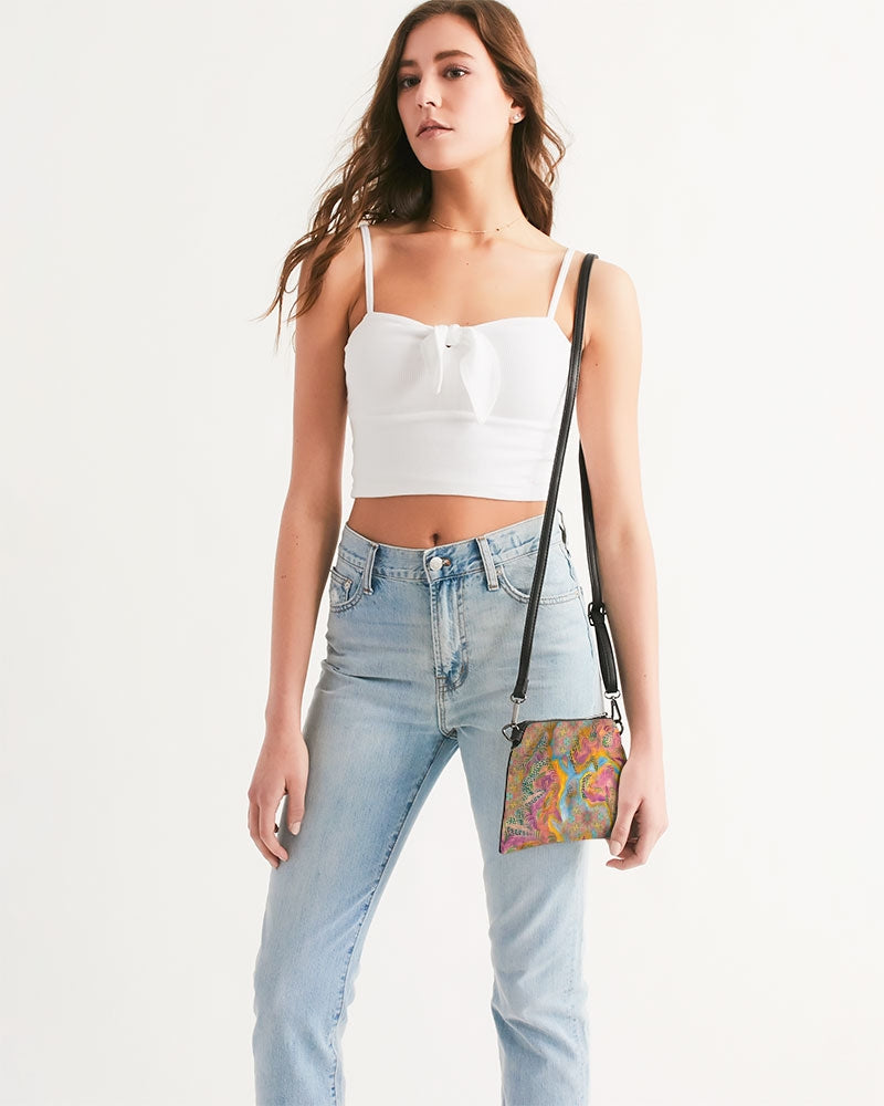 Around the world Wristlet