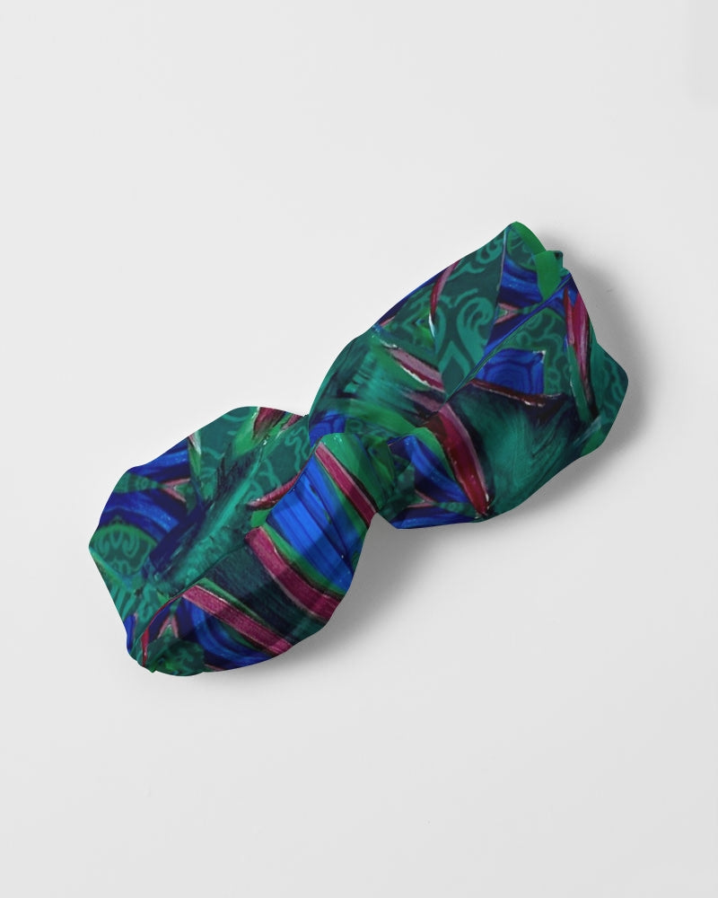 Jade Bamboo Twist Knot Headband Set