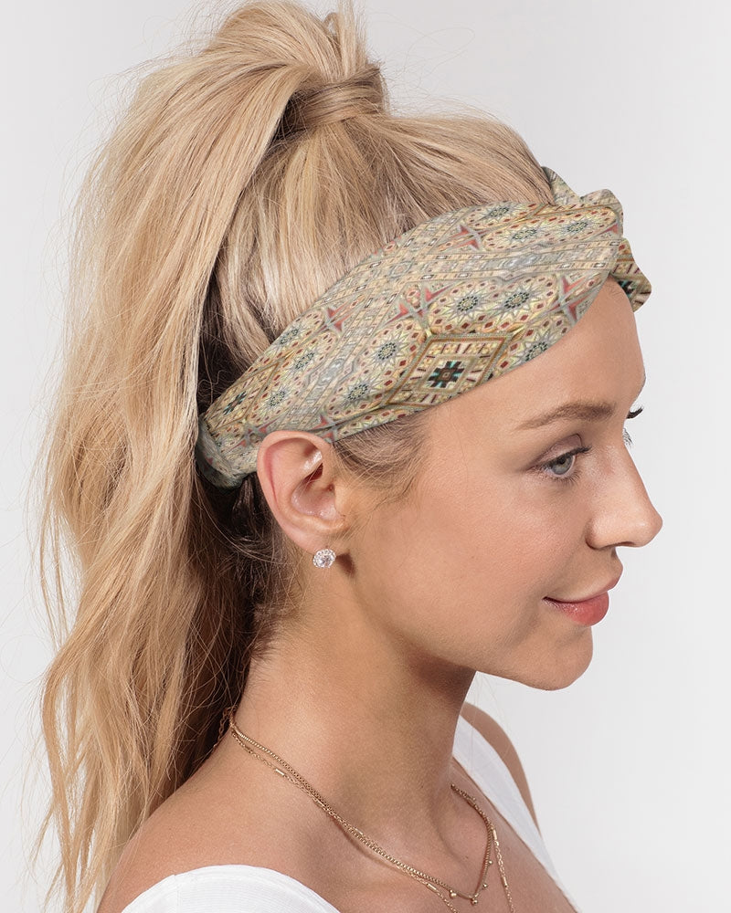 Syrian Mosaic Twist Knot Headband Set