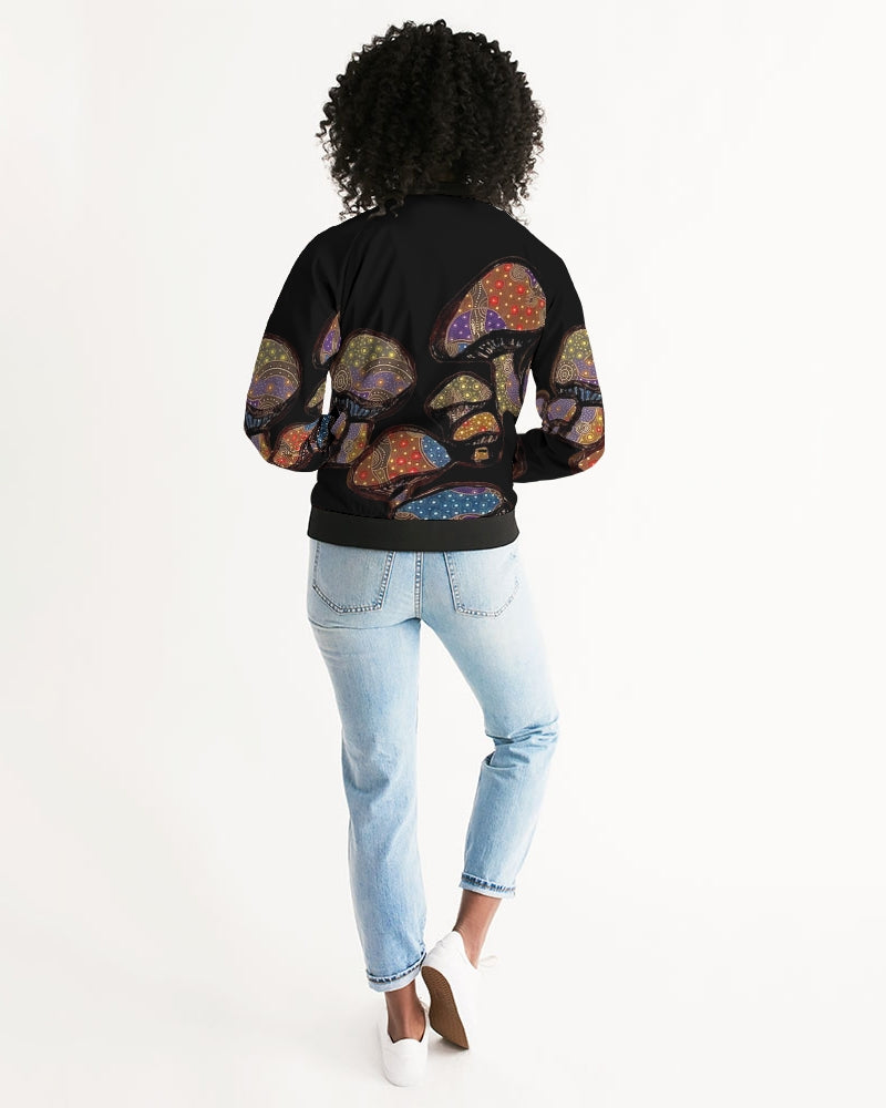 Mushrooms are Magic! Women's Bomber Jacket