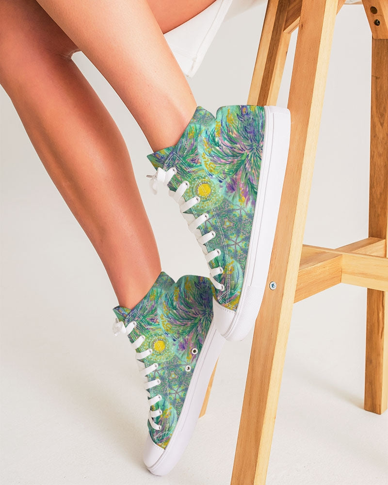 Calypso Women's Hightop Canvas Shoe