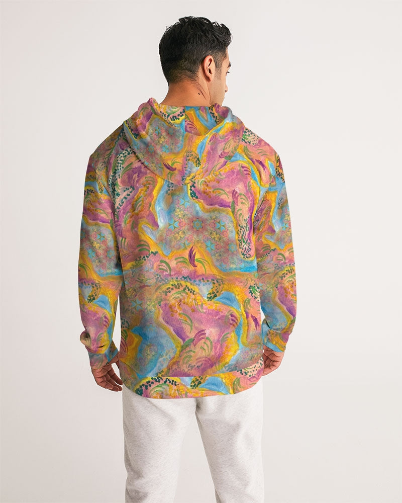 Around the world Men's Hoodie