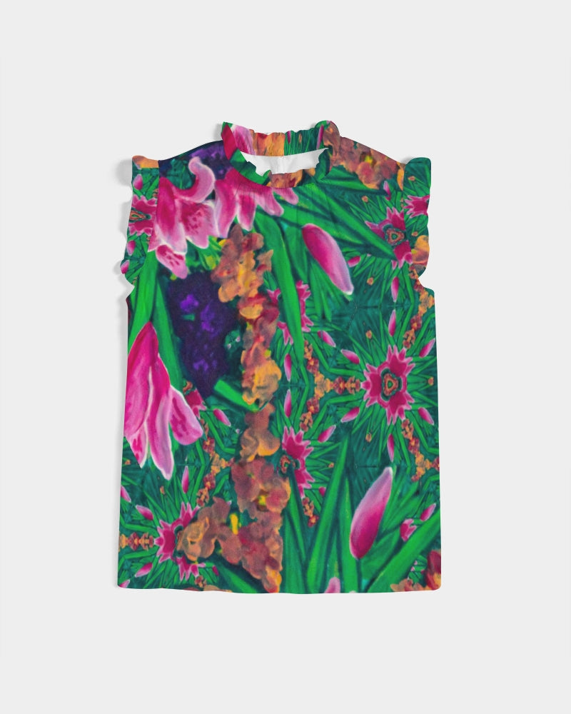 Stargazing Women's Ruffle Sleeve Top