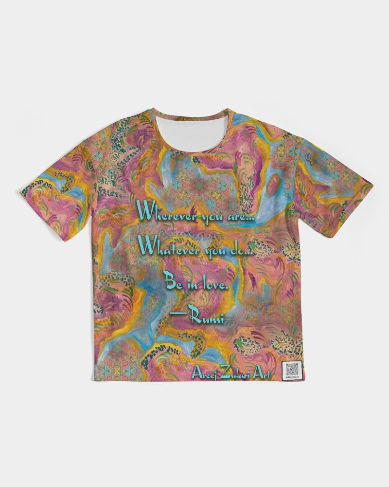 Around the world Men's Premium Heavyweight Tee
