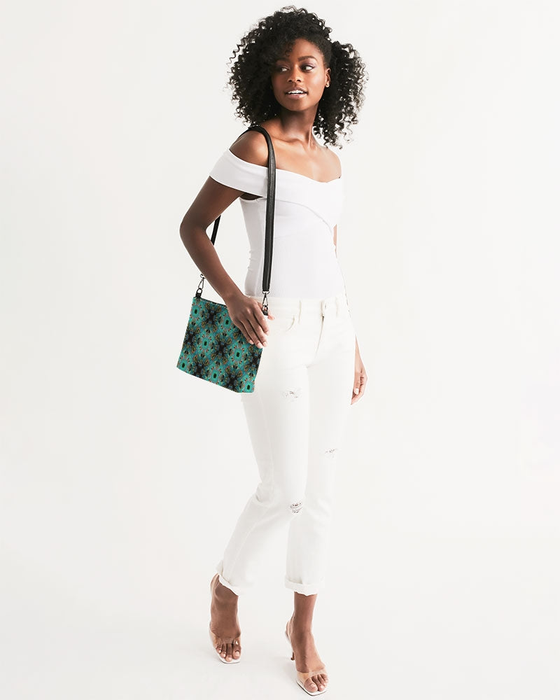 Turquoise Palm Daily Zip Pouch