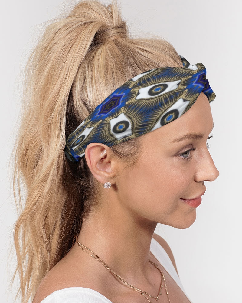 Jade Bamboo Twist Knot Headband Set