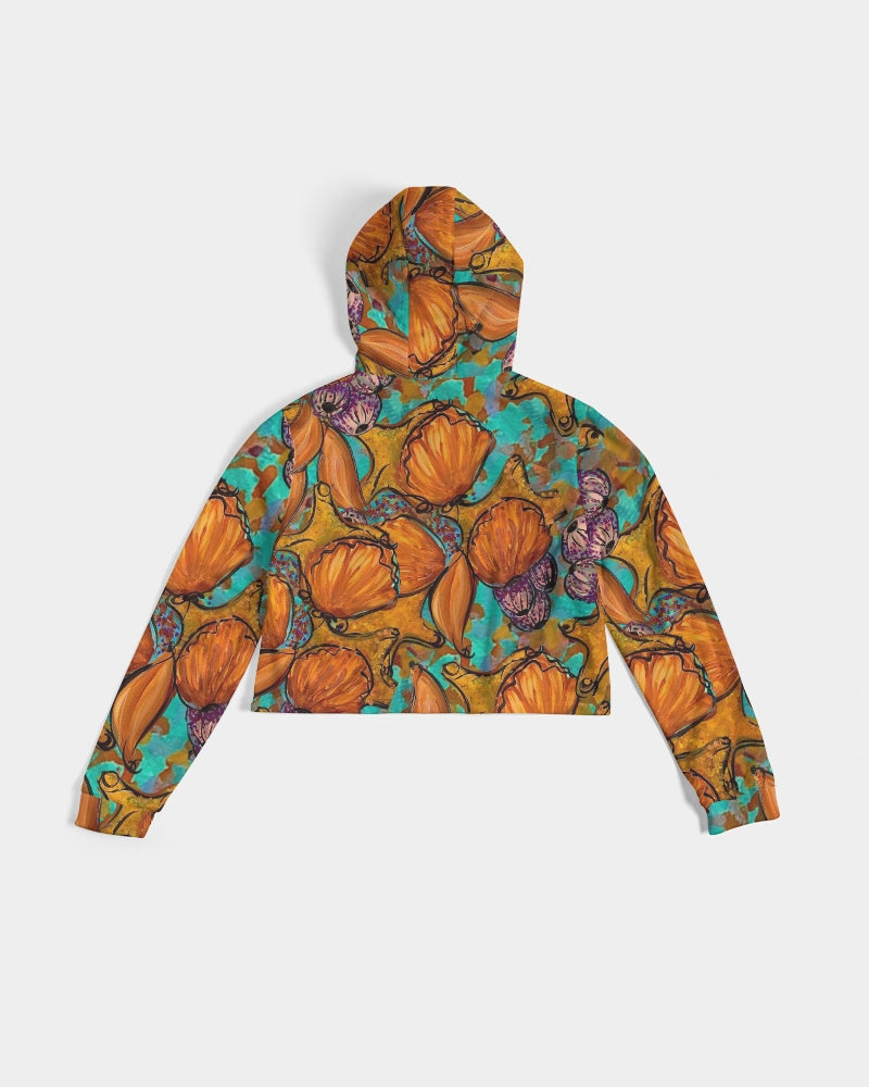 Starfish Women's Cropped Hoodie