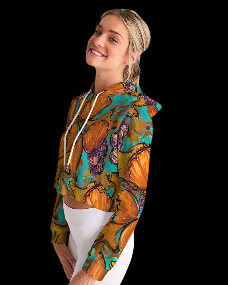 Starfish Women's Cropped Hoodie