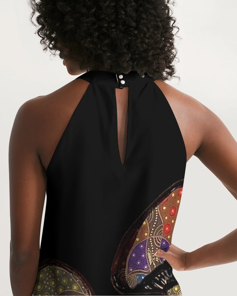 Mushrooms are Magic! Women's Halter Dress