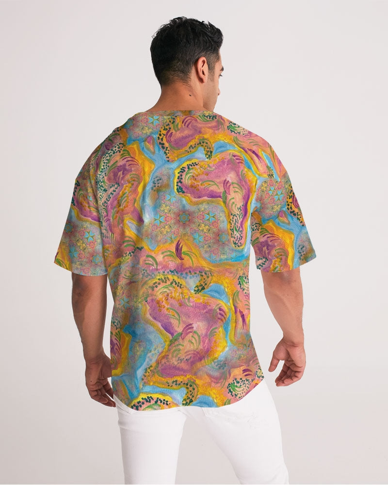 Around the world Men's Premium Heavyweight Tee