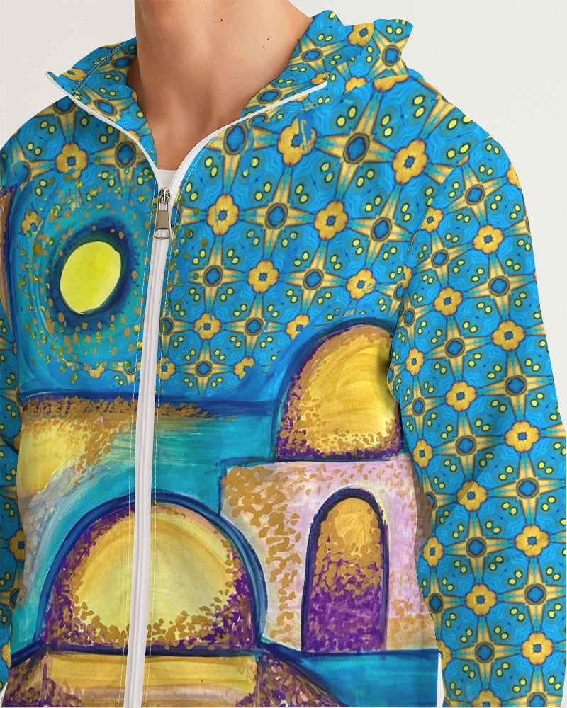 Jerusalem Sunshine Men's Windbreaker