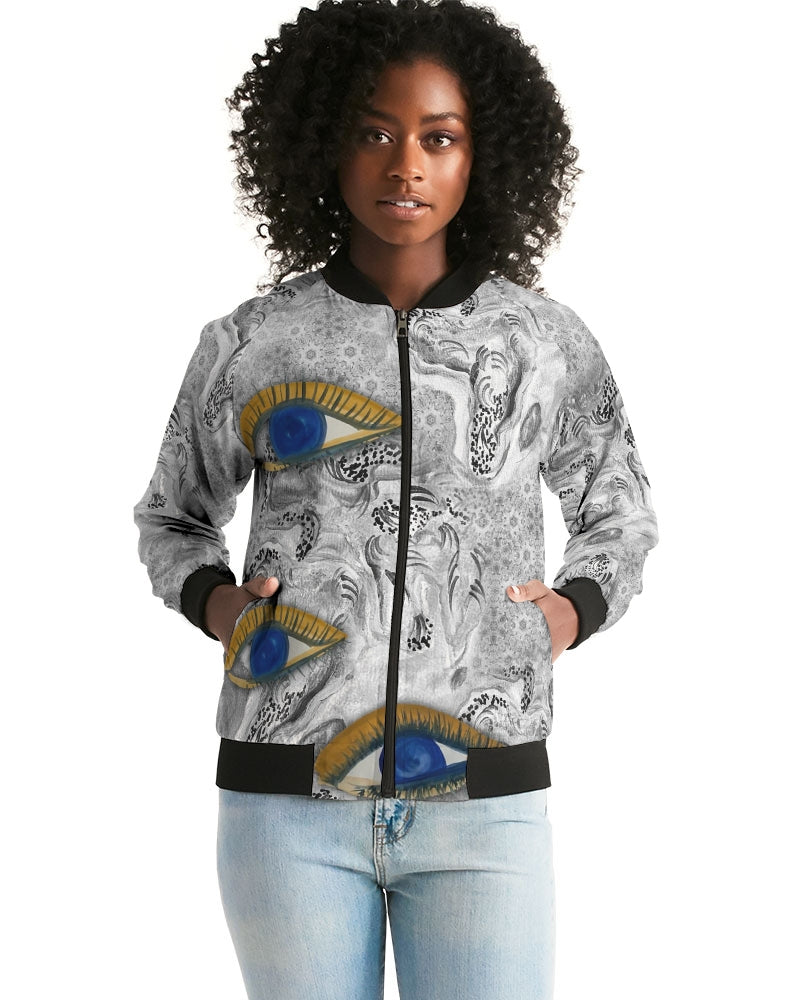 So Much to See Women's Bomber Jacket