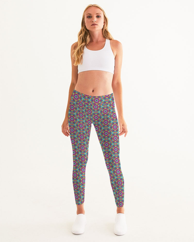Watercolor Wonderland Women's Yoga Pants