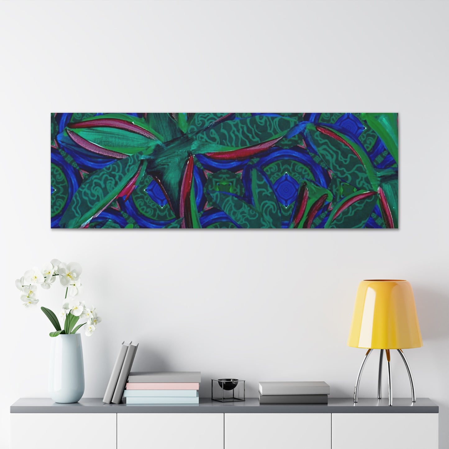 Jade Bamboo Canvas Gallery print