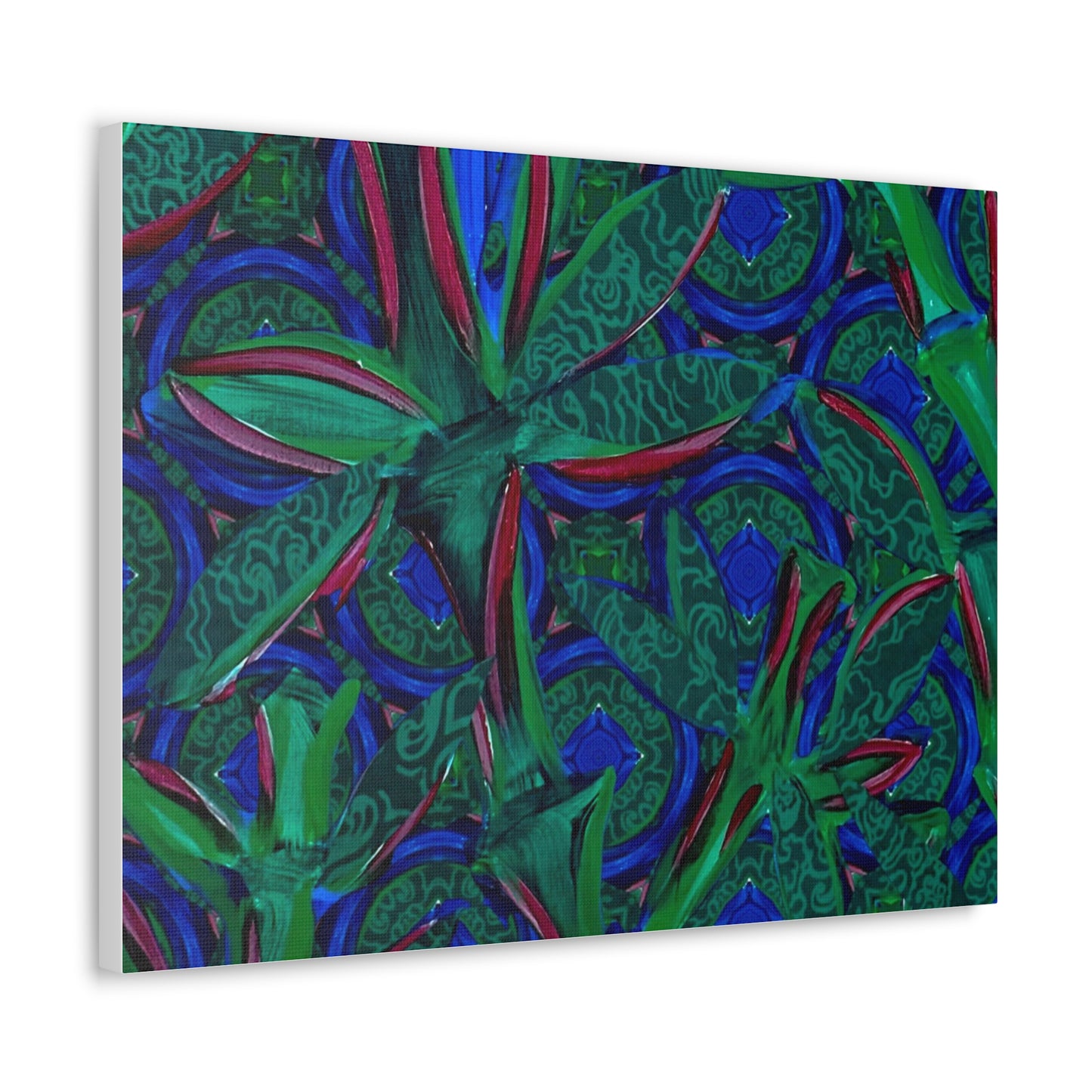 Jade Bamboo Canvas Gallery print