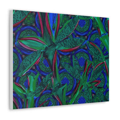 Jade Bamboo Canvas Gallery print