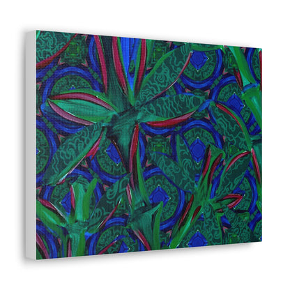 Jade Bamboo Canvas Gallery print