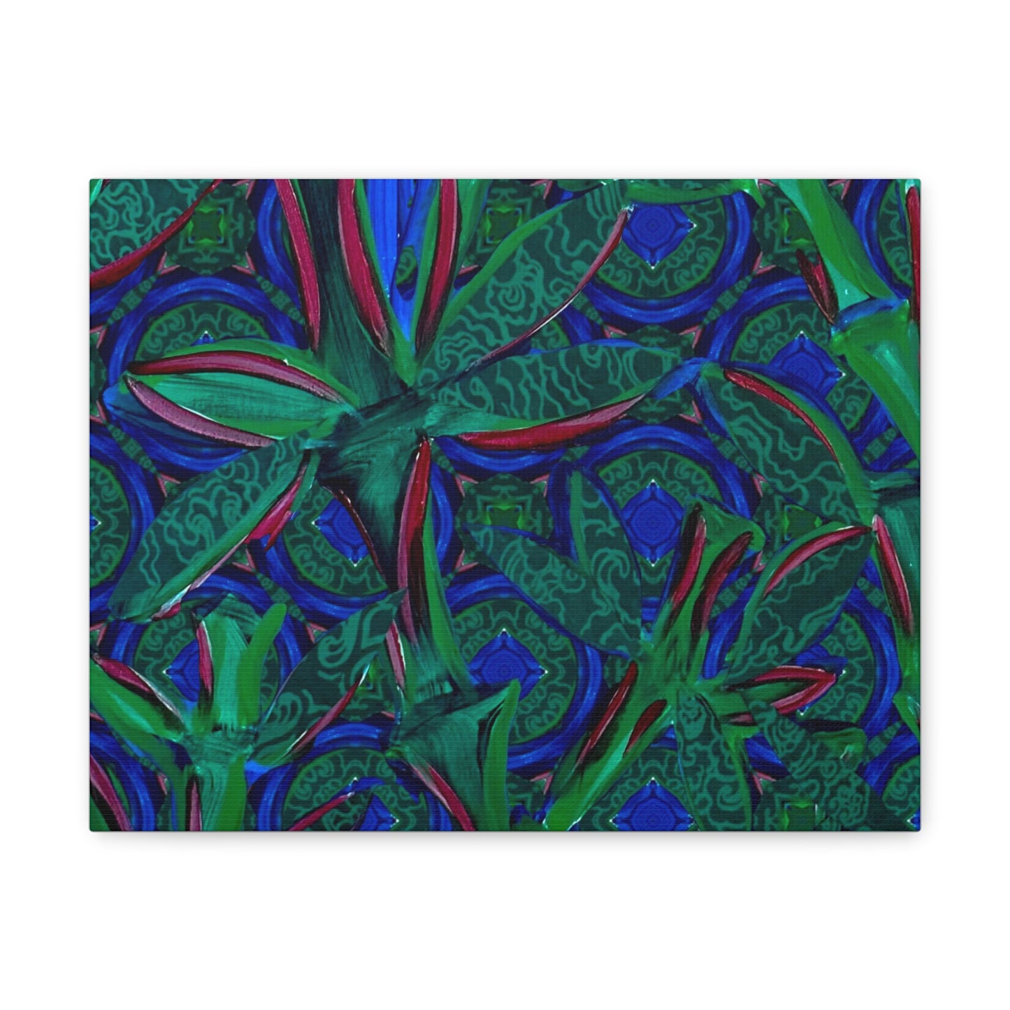 Jade Bamboo Canvas Gallery print