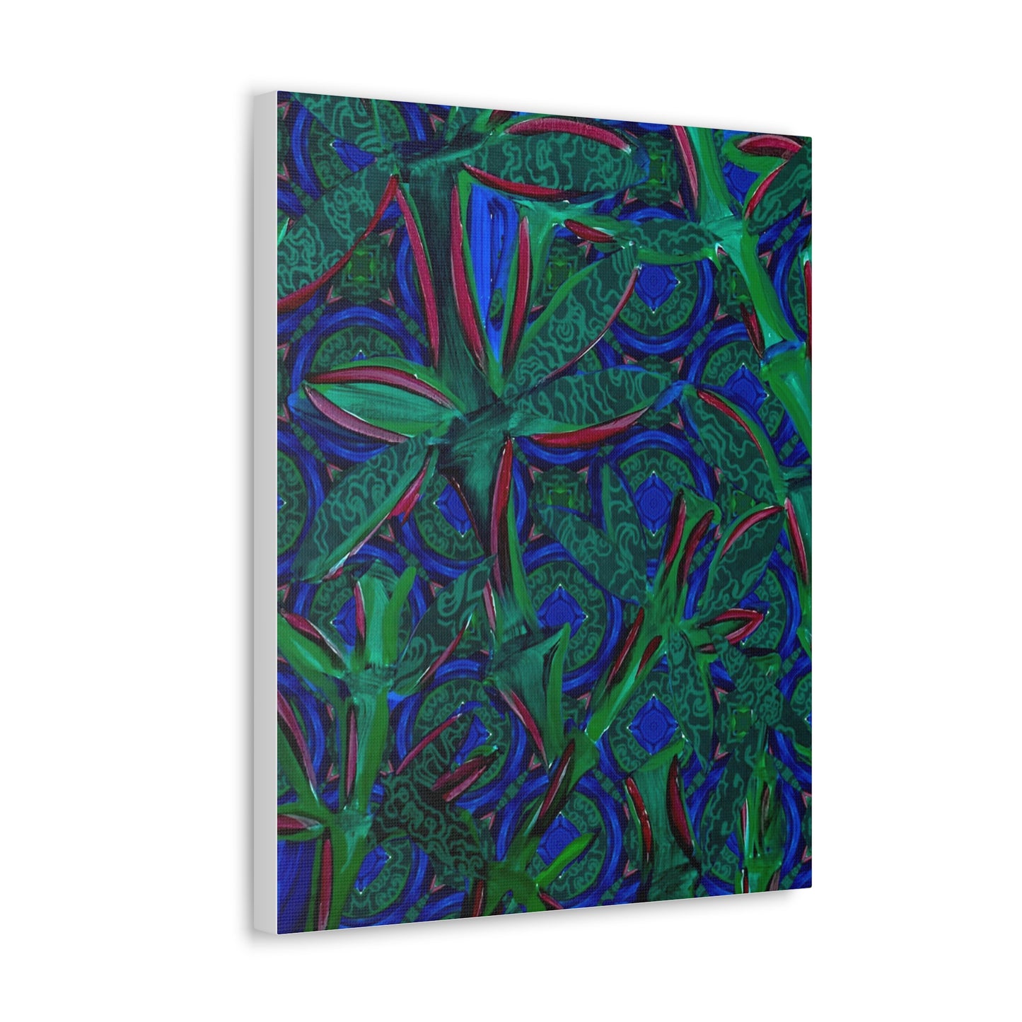 Jade Bamboo Canvas Gallery print