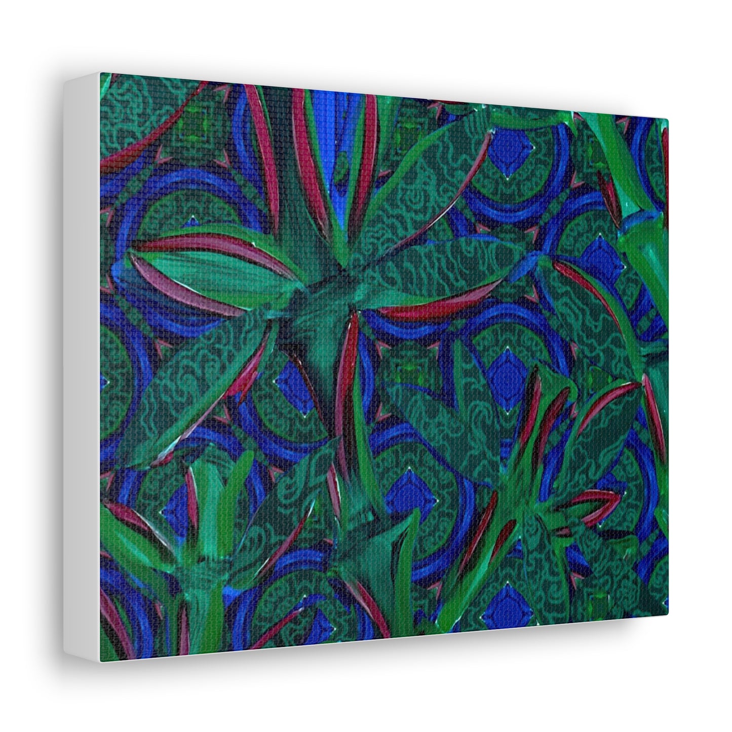 Jade Bamboo Canvas Gallery print