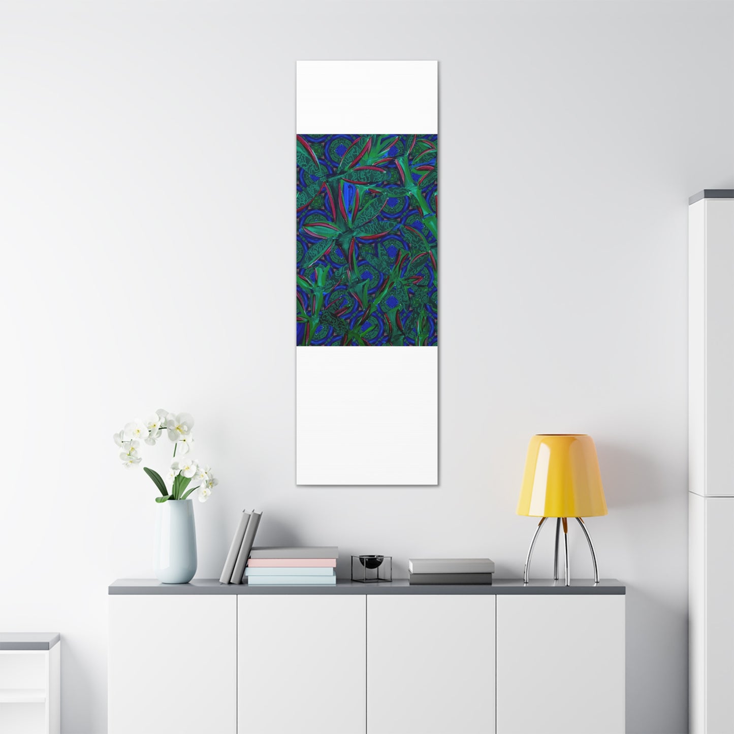 Jade Bamboo Canvas Gallery print