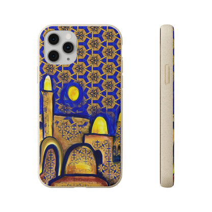 Evening in Jerusalem Biodegradable Phone Case