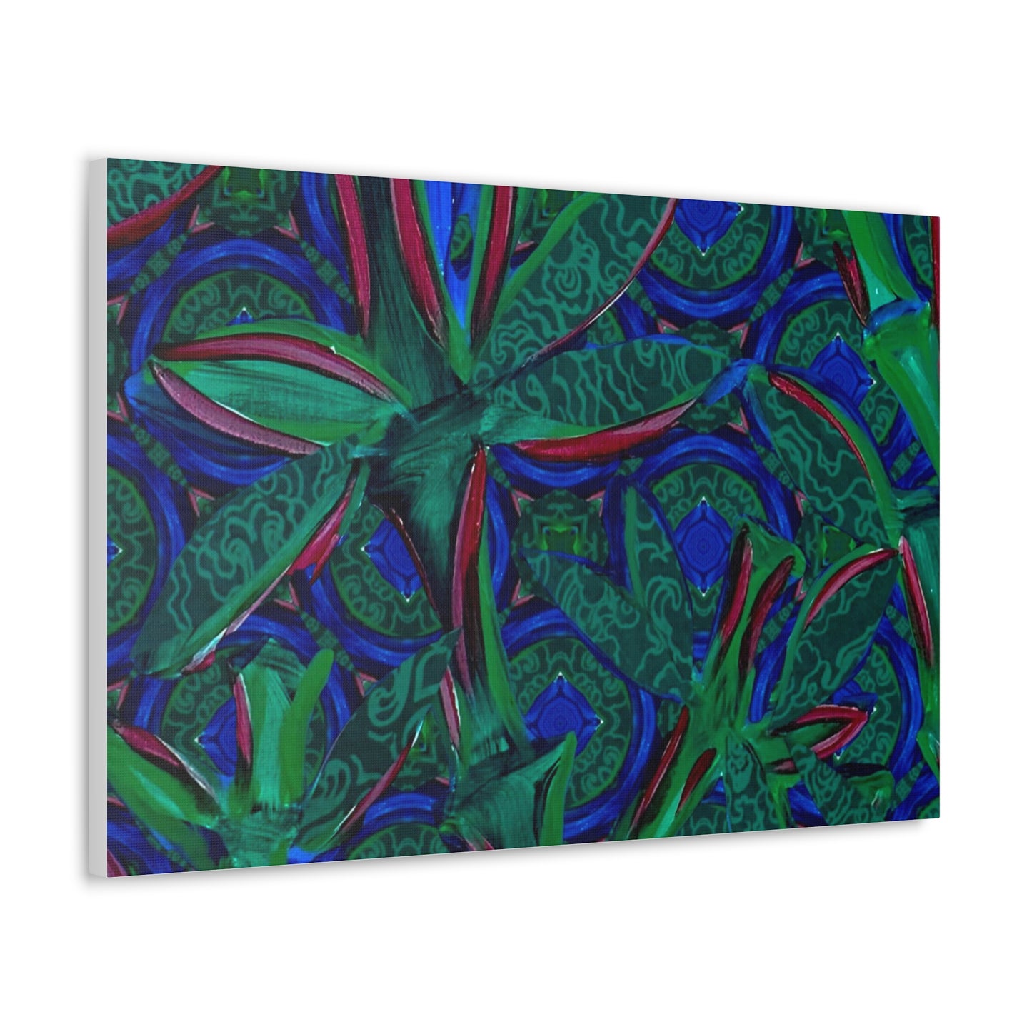 Jade Bamboo Canvas Gallery print