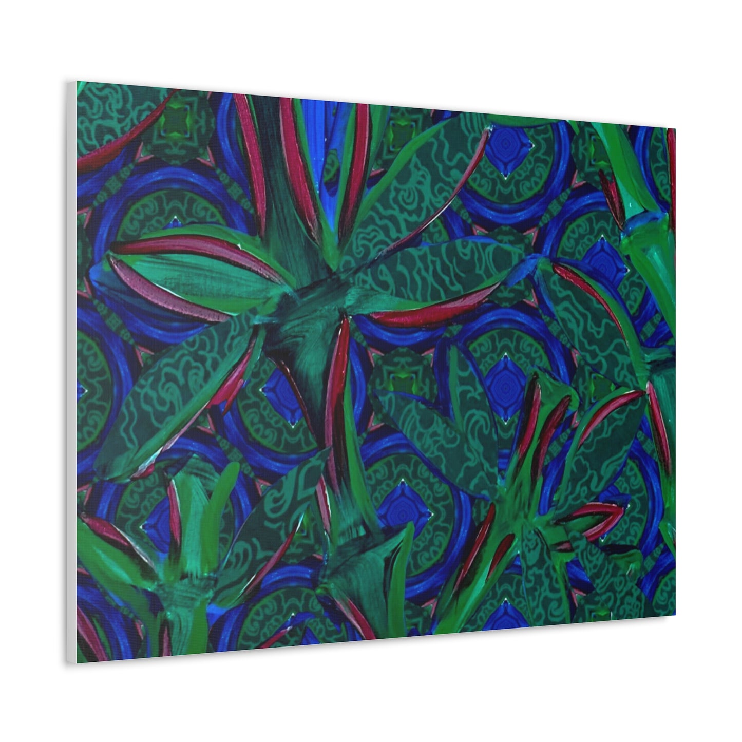 Jade Bamboo Canvas Gallery print