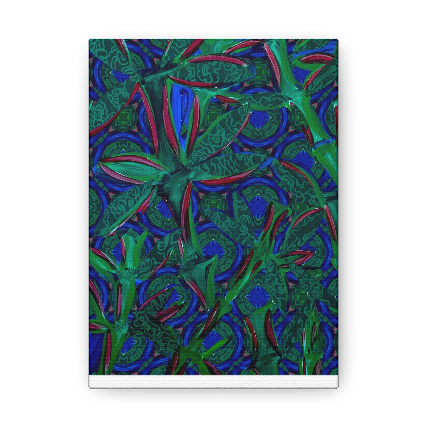 Jade Bamboo Canvas Gallery print