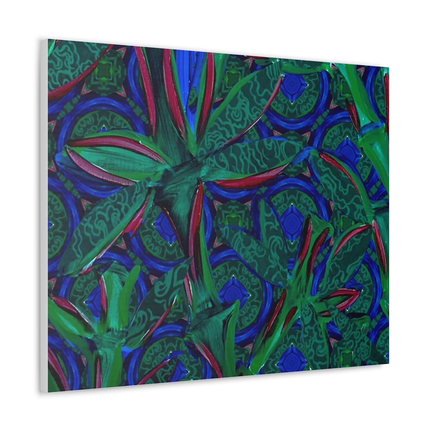 Jade Bamboo Canvas Gallery print