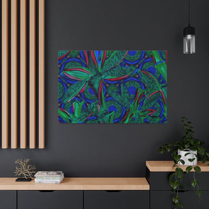 Jade Bamboo Canvas Gallery print