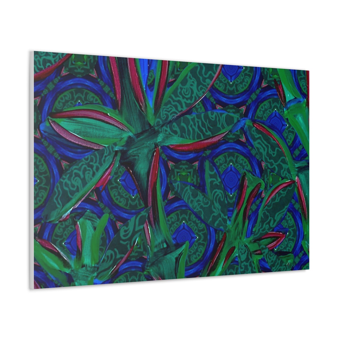 Jade Bamboo Canvas Gallery print