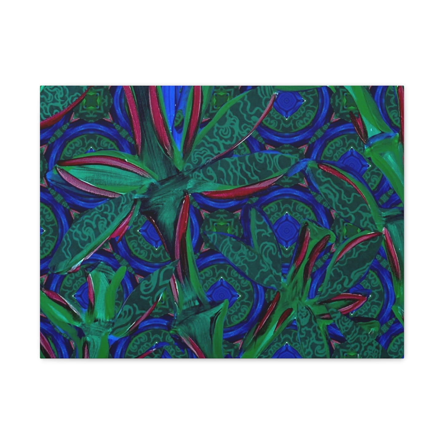 Jade Bamboo Canvas Gallery print