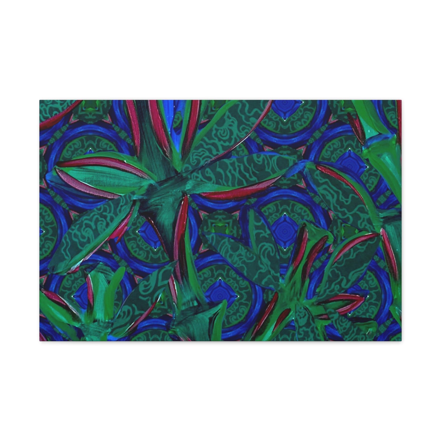 Jade Bamboo Canvas Gallery print