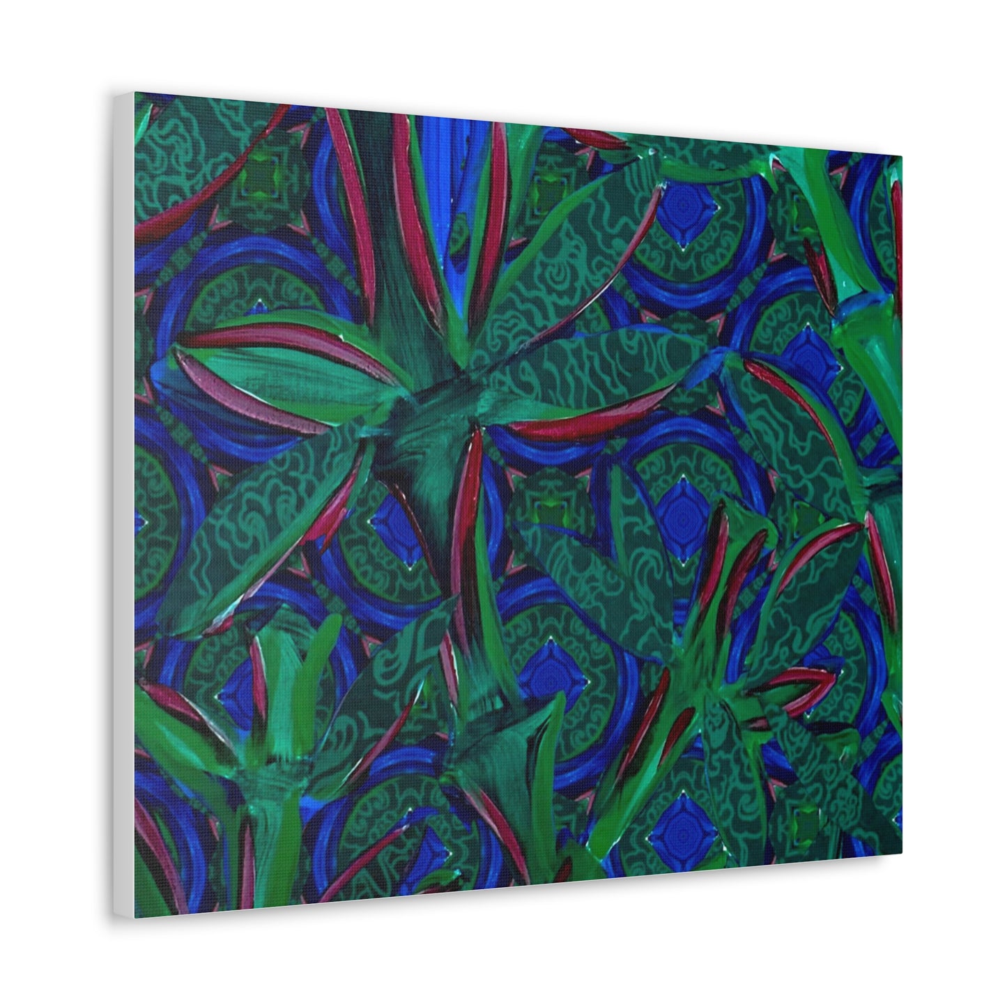 Jade Bamboo Canvas Gallery print