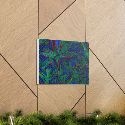 Jade Bamboo Canvas Gallery print