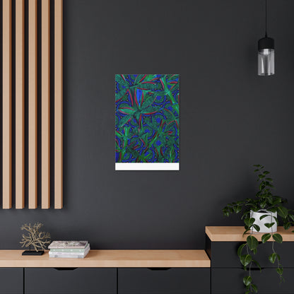 Jade Bamboo Canvas Gallery print