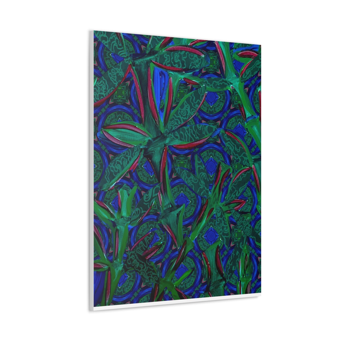 Jade Bamboo Canvas Gallery print