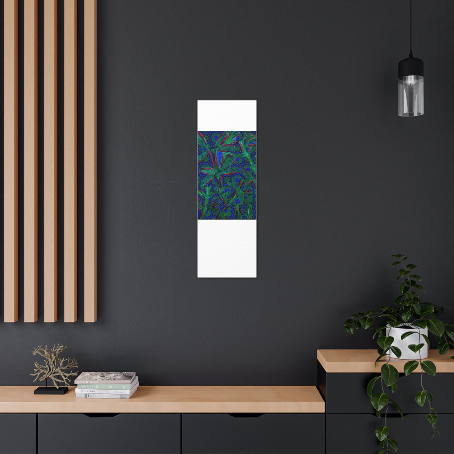 Jade Bamboo Canvas Gallery print