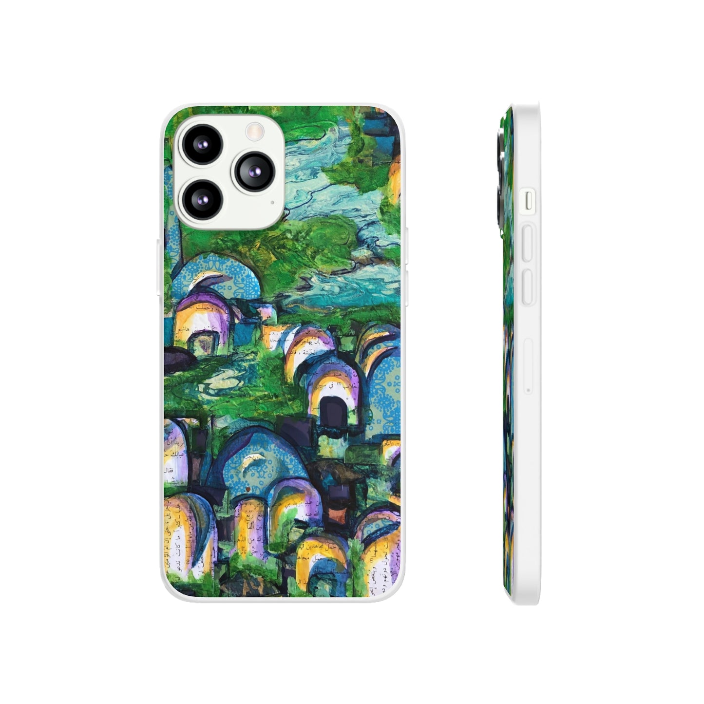 Green Village Cell Phone Flexi Cases