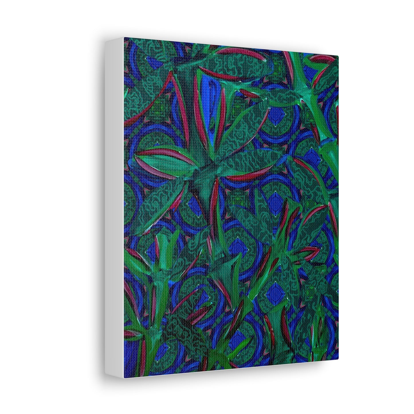 Jade Bamboo Canvas Gallery print