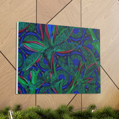 Jade Bamboo Canvas Gallery print