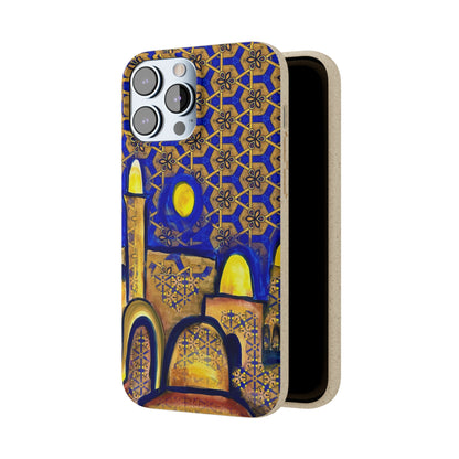 Evening in Jerusalem Biodegradable Phone Case